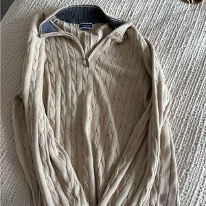 Club Room Men's Tan Cable Knit Sweater